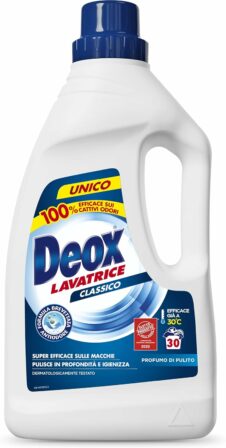 lessive contre les odeurs - Deox Lavatrice Classico – Pack de 6 x 1500 mL