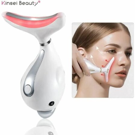 appareil pour raffermir l'ovale du visage - Kinsei Beauty - Appareil LED pour raffermir l'ovale du visage