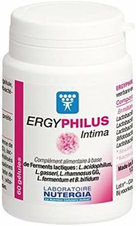 probiotique pour la flore intime - Nutergia Ergyphilus Intima