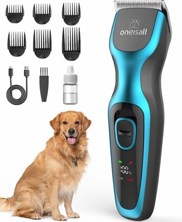 Oneisall – Tondeuse pour chien professionnelle sans fil