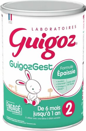lait anti-reflux - Guigoz GuigozGest 2 pour 2e âge