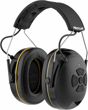 casque anti-bruit de chantier avec Bluetooth - ProTear E6850