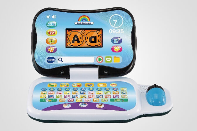 Ordinateur éducatif pour enfant de 3 ans avec clavier abécédaire