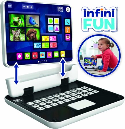 ordinateur éducatif pour enfant de 3 ans - Taldec InfiniFUN – Mon premier ordinateur 2 en 1