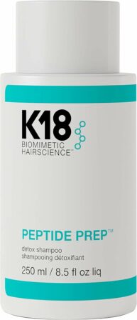 shampoing pour cheveux colorés - K18 Peptide Prep Detox 250 mL
