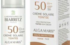 Laboratoires de Biarritz Alga Maris – Crème solaire teintée SPF50+