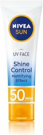 crème solaire - Nivea UV Face Shine Control Mattifying Effect
