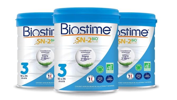 Biostime SN-2 Plus Bio 3ème âge – 3 x 800 g