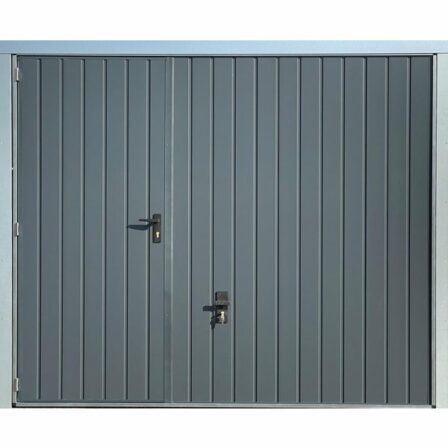 porte de garage - Axone Spadone – Porte de garage basculante avec portillon