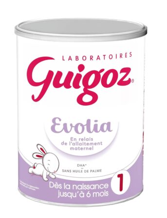 lait infantile de relais d'allaitement - Guigoz Evolia 1er âge – 800 g