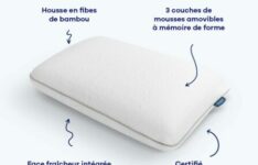 Hypnia – Deux oreillers ergonomiques à mémoire de forme