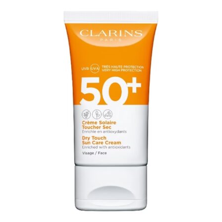 crème solaire indice 50 - Clarins Crème Solaire Toucher Sec UVA/UVB 50+
