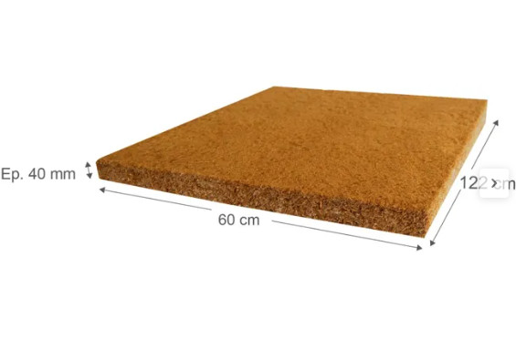 isolation thermique des murs par l'extérieur - Soprema – Panneaux isolants en fibre de bois (lot de 10)