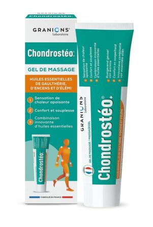 pommade anti-inflammatoire - Gel de massage Granions Chondrostéo+ (100 mL)