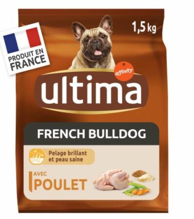 croquettes pour bouledogue français - Ultima Affinity French Bulldog (1,5 kg)