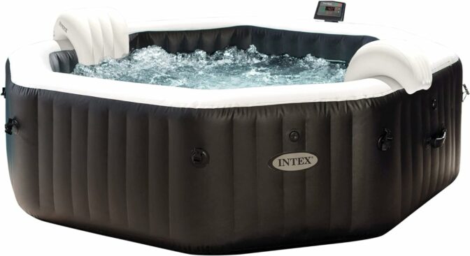 spa gonflable 6 places - Intex Pure Spa Carbone