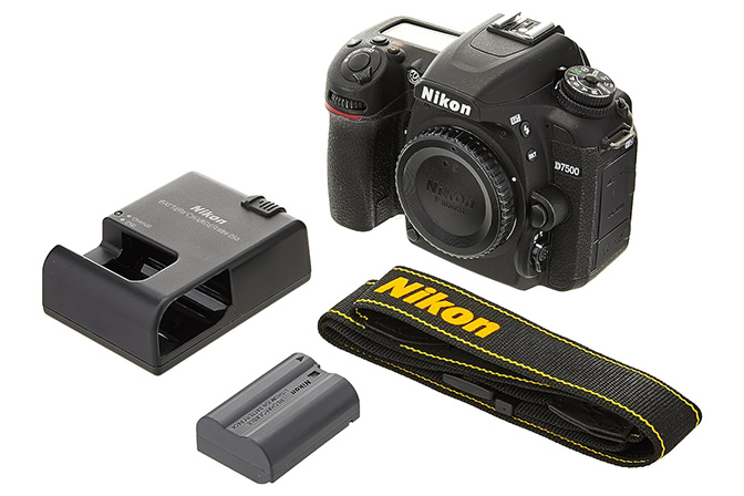 appareil photo reflex pour débutant - Nikon D7500