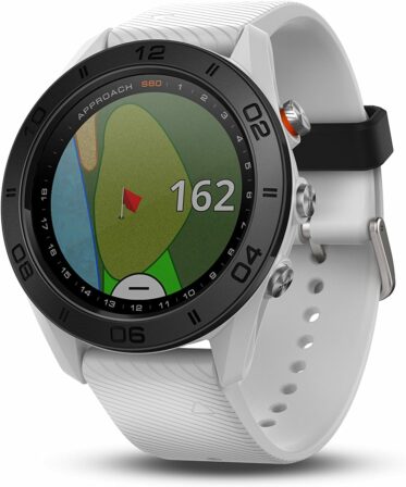montre GPS pour le golf - Garmin Approach S60 Blanc