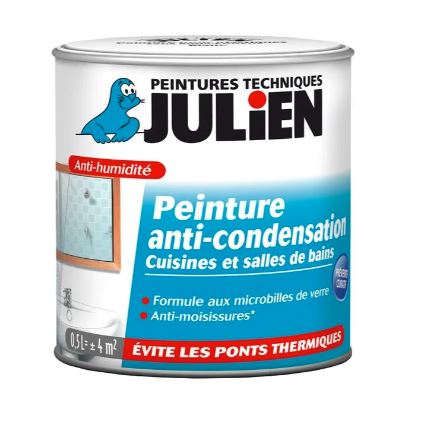 peinture isolante thermique - Julien – Peinture anti-condensation (0,5 L)