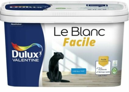 - Dulux Valentine Le Blanc facile (10 L)