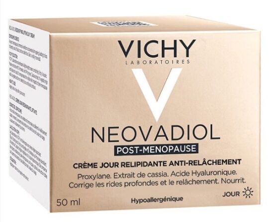 crème visage sans produits chimiques - Vichy Néovadiol Post-Ménopause Crème Jour Relipidante Anti-Relâchement (50 mL)