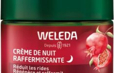 crème raffermissante pour la poitrine - Weleda – Crème de nuit raffermissante grenade et maca (40 mL)