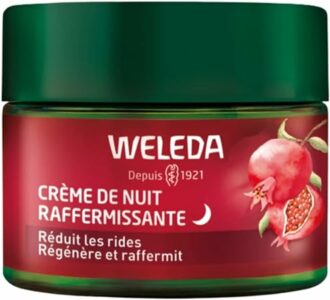  - Weleda – Crème de nuit raffermissante grenade et maca (40 mL)