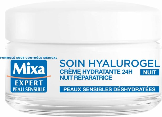 crème pour peau déshydratée - Mixa Soin Hyarulogel (50 mL)