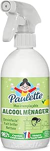 nettoyant pour sol en carrelage - Paulette Mon Irremplaçable Alcool Ménager (500 mL)
