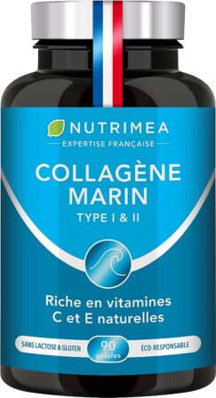 collagène marin de type 1 et 2 - Nutrimea – Collagène marin de type 1 et 2 (90 gélules)