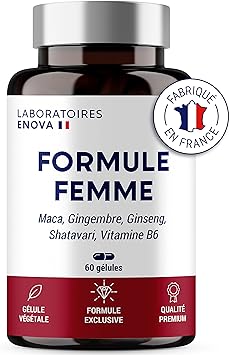 complément alimentaire pour améliorer l'érection - Laboratoires Enova Formule Femme Vitalité Féminine (60 gélules)