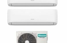 climatiseur mural réversible - Hisense Series Hi-Comfort Dual Split 9000+12000 BTU