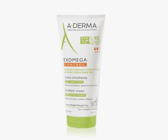 crème visage pour peau atopique - A-Derma Exomega Control (200 mL)