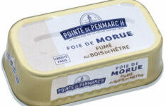 foie de morue en boîte - La Pointe de Penmarc’h – Foie de morue fumé au bois de hêtre (121g)