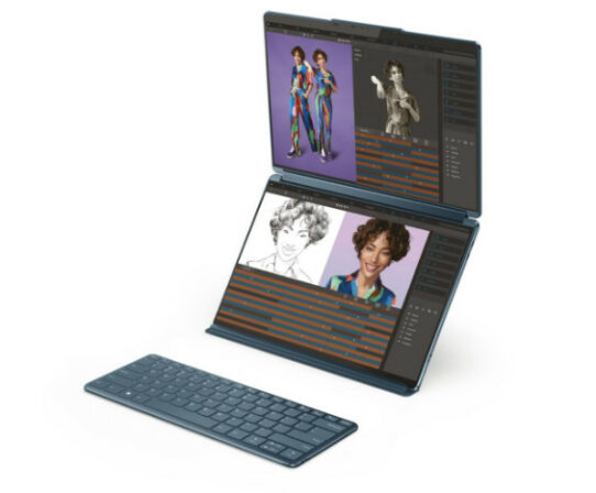 PC tablette hybride - Lenovo Yoga Book 9i 13IRU8