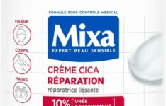 crème cicatrisante pour le visage - Mixa Crème Cica Réparation (400 mL)