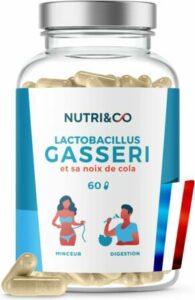  - Nutri & Co Lactobacillus Gasseri et sa noix de cola (60 gélules)