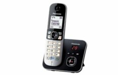 téléphone fixe sans fil avec répondeur - Panasonic KX-TG6821FRB Solo