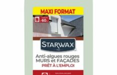 nettoyant de façade - Starwax – Nettoyant de façade anti-algues rouges (6 L)