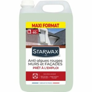  - Starwax – Nettoyant de façade anti-algues rouges (6 L)