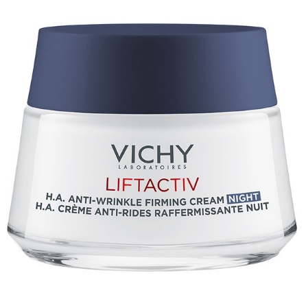 crème de nuit anti-âge - Vichy Liftactiv H.A. Crème Anti-Rides Raffermissante (50 mL)
