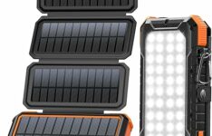 batterie externe solaire - Blavor 20000 mAh