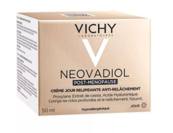 crème visage pour ménopause - Crème jour post-ménopause Vichy Néovadiol (50 mL)