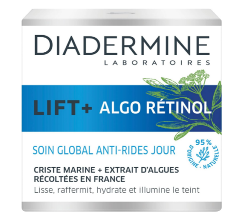 crème de jour pour peau mature - Diadermine Lift+ Algo Rétinol – Crème de jour (50 mL)