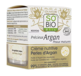  - So’Bio Etic – Crème de jour aux perles d’argan (50 mL)