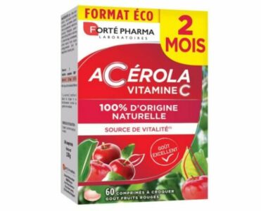  - Forté Pharma – Acérola vitamine C 100% d’origine naturelle