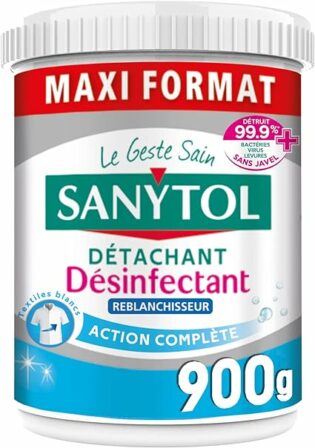 blanchisseur de linge - Sanytol Action Complète (900 g)
