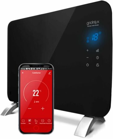 radiateur électrique connecté - Gridinlux WiFi Warm 1000