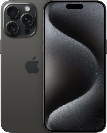 Apple iPhone 15 Pro Max 256 Go Titane Noir