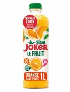  - Joker – Jus d’orange sans pulpe 1 L